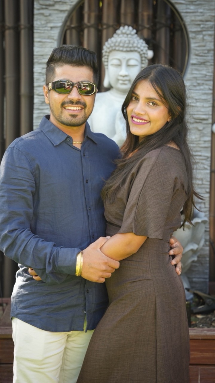 Sahil and Radhika at their registry-style home wedding in Sydney — moments on video